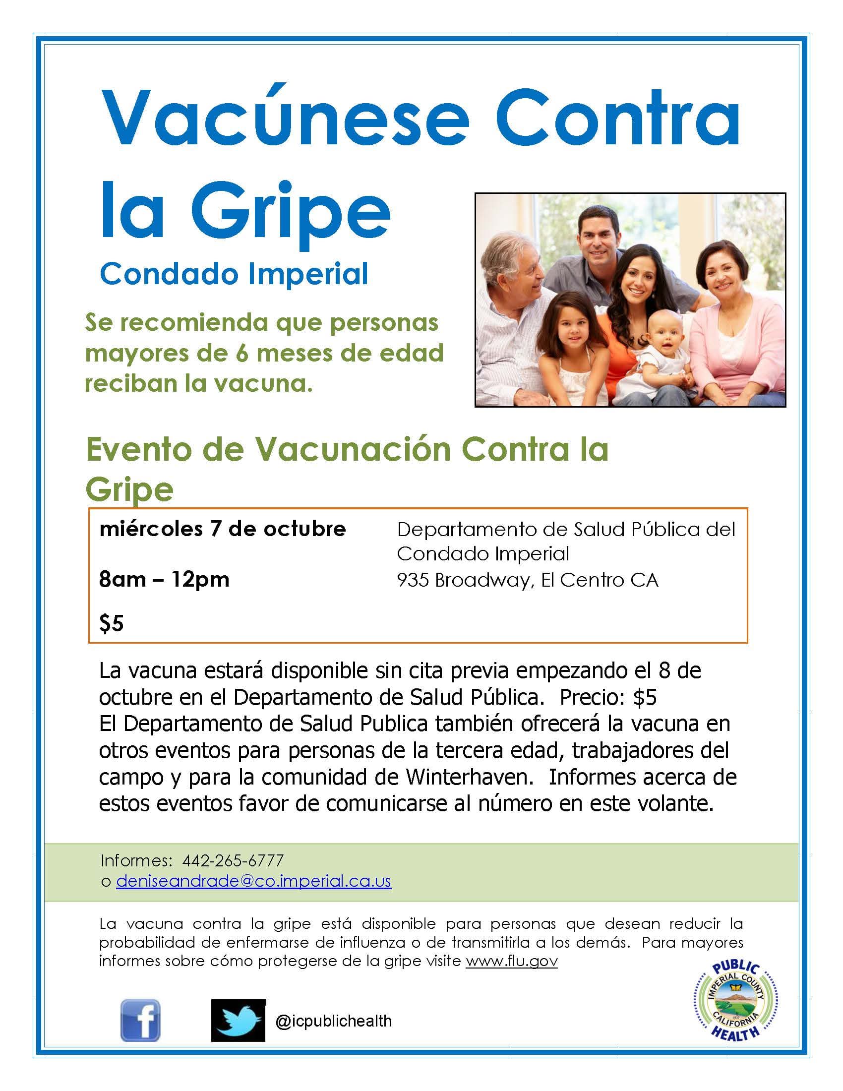upcoming events upcoming events flu shot clinic flyer