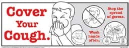 Cover your cough sign